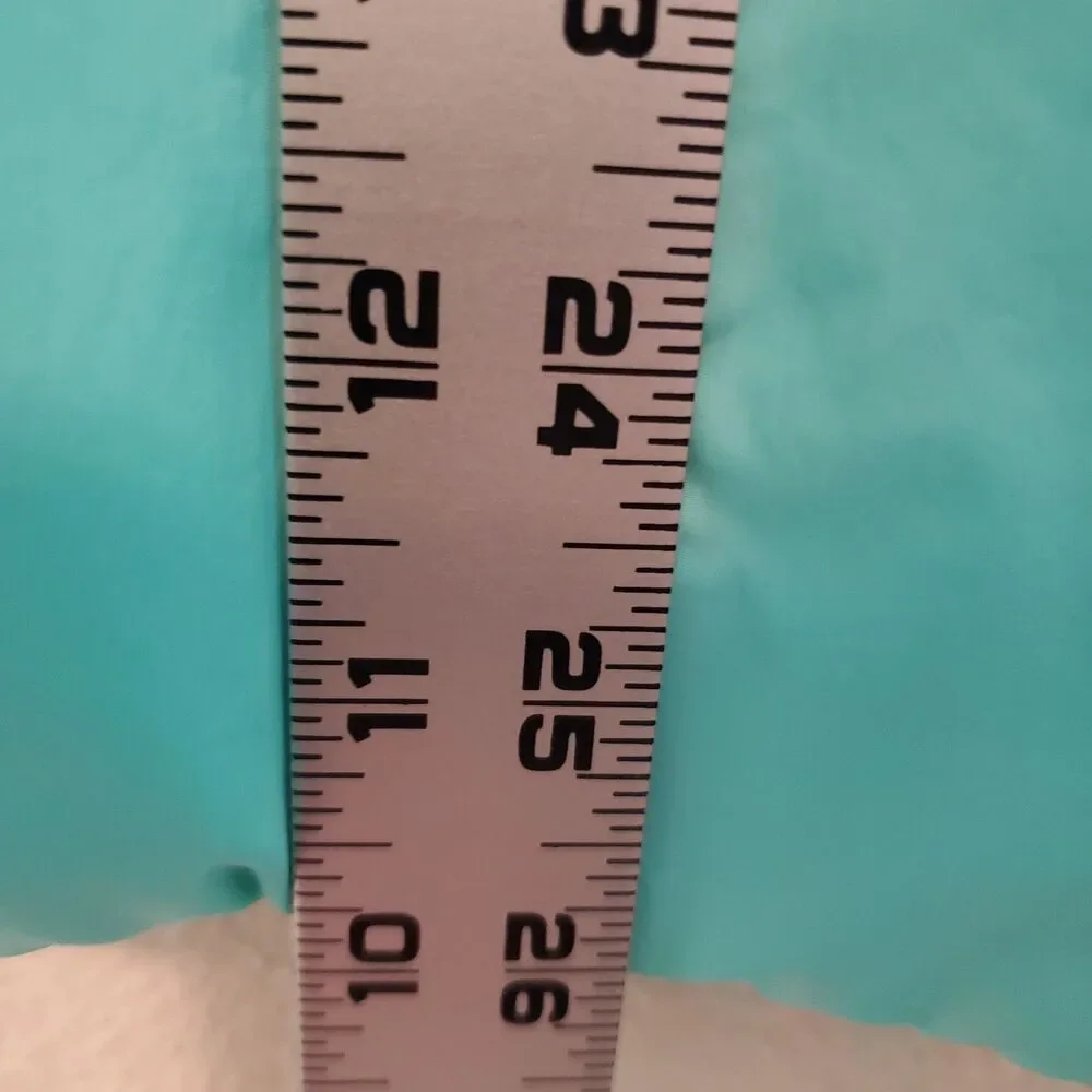 The North Face Girls XL/TG (18) Aqua Blue Puffer Vest Insulated Jacket - Picture 14 of 15